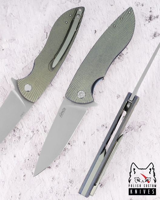 NÓŻ SKŁADANY FOLDER STING 410 ELMAX HERMAN KNIVES