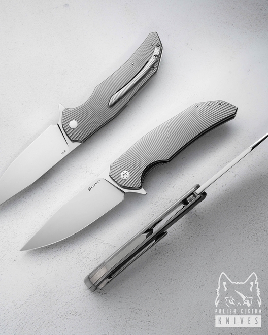NÓŻ SKŁADANY FOLDER DRAGONFLY #0374 M390 HERMAN KNIVES