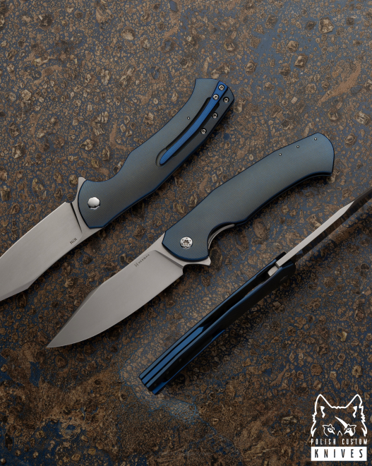 NÓŻ SKŁADANY FOLDER MANTIS #0501 M398 HERMAN KNIVES