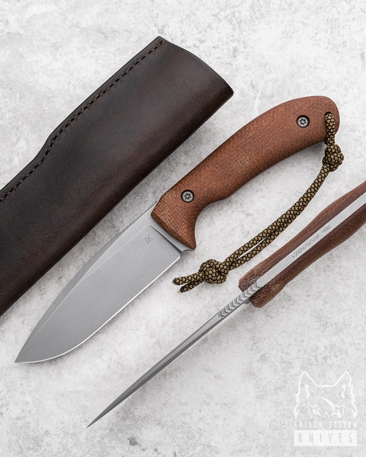 NÓŻ SURVIVALOWY FLINT 3 VANADIS 4E MICARTA AK