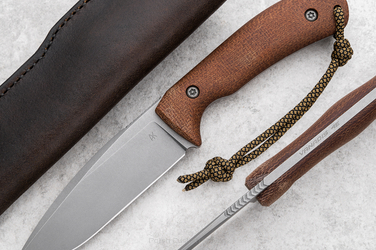 NÓŻ SURVIVALOWY FLINT 3 VANADIS 4E MICARTA AK