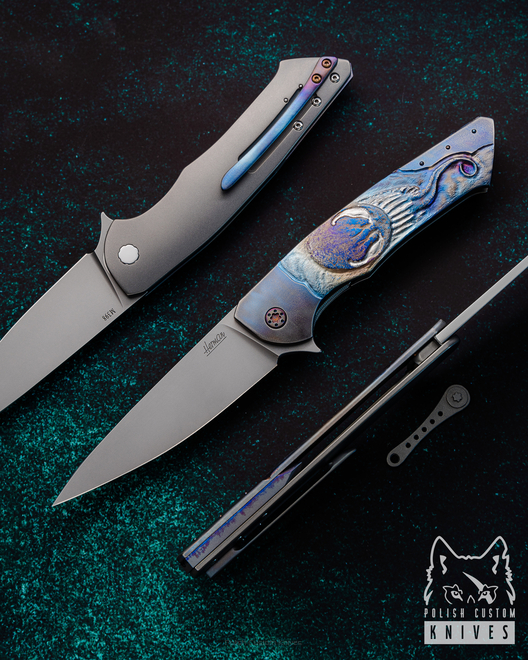 NÓŻ SKŁADANY FOLDER SLIM 1 VENOM M398 HERMAN PIMPED by MICHO