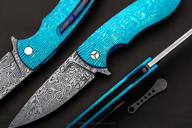 NÓŻ SKŁADANY STING 2 TIMASCUS DAMASTEEL HERMAN