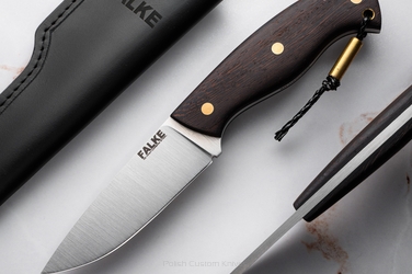 NÓŻ MYŚLIWSKI HUNTER STANDARD HS 390 K110 WENGE AFRYKAŃSKIE FALKE KNIVES
