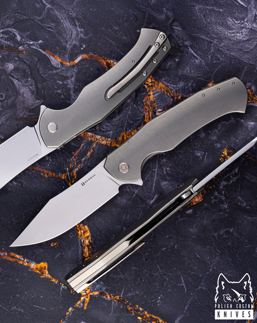 NÓŻ SKŁADANY FOLDER MANTIS #0342 MAGNACUT HERMAN KNIVES