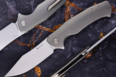 NÓŻ SKŁADANY FOLDER MANTIS #0342 MAGNACUT HERMAN KNIVES
