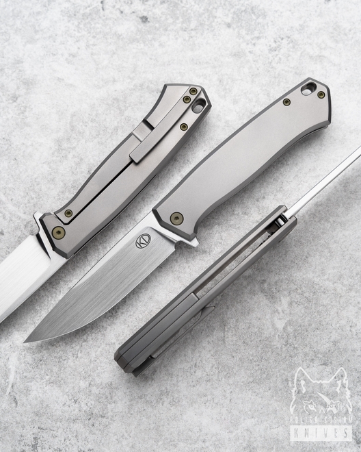 NÓŻ SKŁADANY FOLDER ARSEN GOLD HARDWARE 1 KD