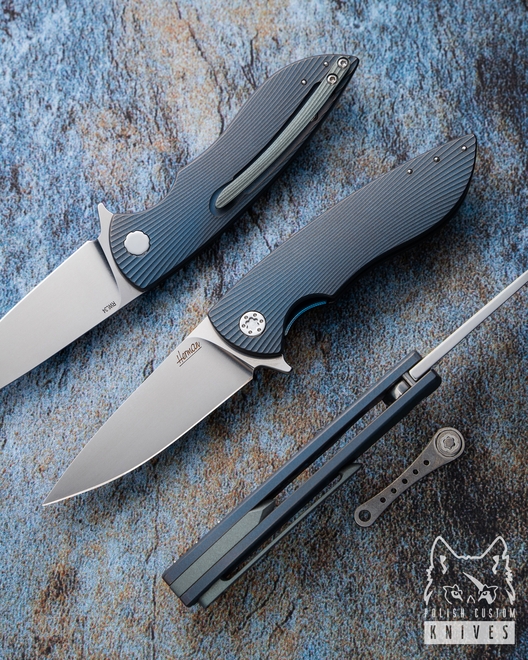 NÓŻ SKŁADANY FOLDER MICRO STING 131 RWL34 HERMAN KNIVES