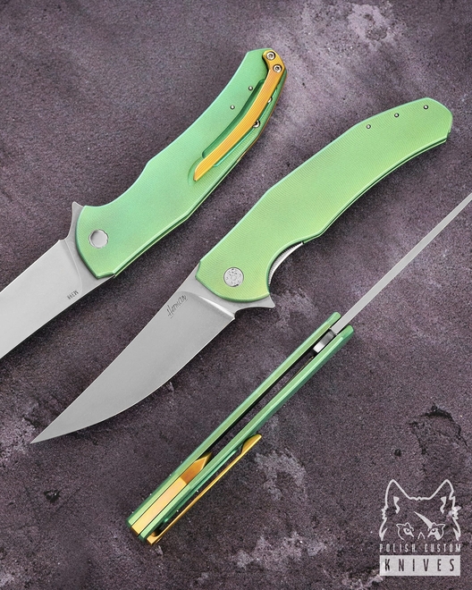 NÓŻ SKŁADANY FOLDER ISHTAR 279 M398 HERMAN KNIVES