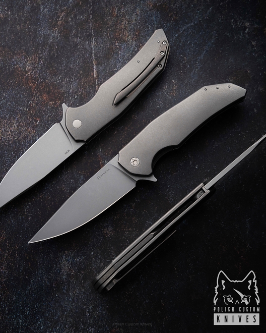 NÓŻ SKŁADANY FOLDER DRAGONFLY #0452 M390 HERMAN KNIVES