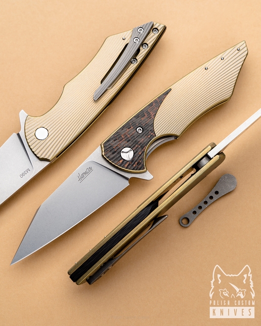 NÓŻ SKŁADANY FOLDER VESPERTILIO 14 M390 HERMAN