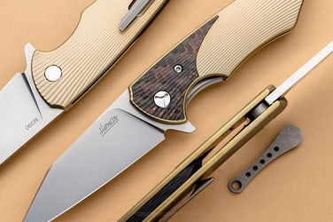 NÓŻ SKŁADANY FOLDER VESPERTILIO 14 M390 HERMAN