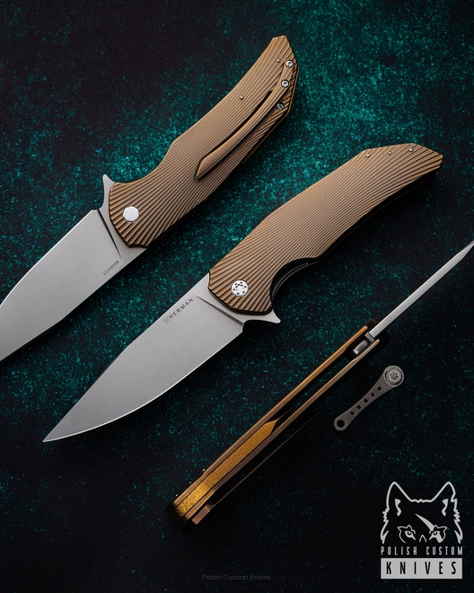 NÓŻ SKŁADANY FOLDER DRAGONFLY 247 MAGNACUT HERMAN KNIVES