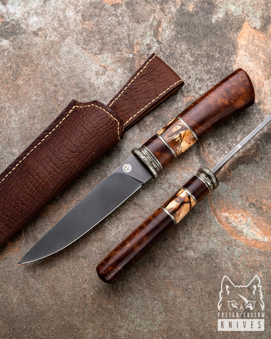 NÓŻ MYŚLIWSKI WOOTZ HUNTER III KARUD