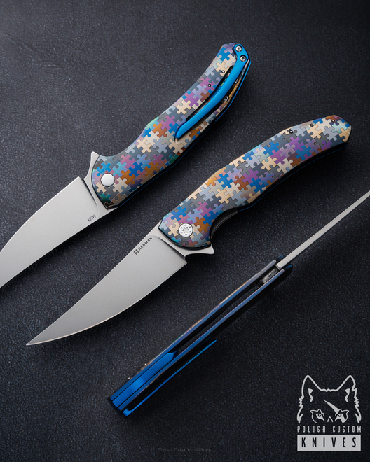 NÓŻ SKŁADANY FOLDER ISHTAR 610 M398 HERMAN KNIVES