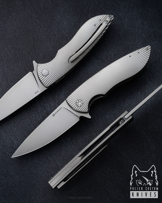 NÓŻ SKŁADANY FOLDER STING 656 M398 HERMAN KNIVES