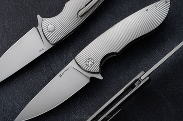 NÓŻ SKŁADANY FOLDER STING 656 M398 HERMAN KNIVES