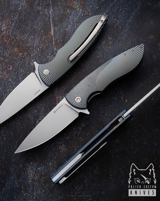 NÓŻ SKŁADANY FOLDER STING #0767 MAGNACUT HERMAN KNIVES