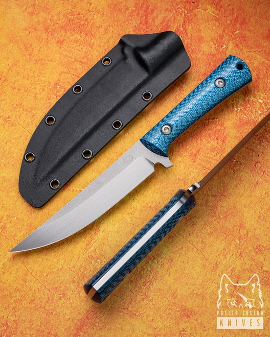 NÓŻ TAKTYCZNY STYLUS 1 ELMAX BLUE TWILL KD