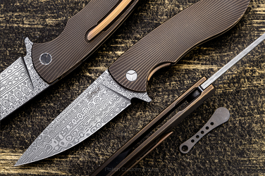 NÓŻ SKŁADANY FOLDER STING 30 DAMASTEEL HERMAN