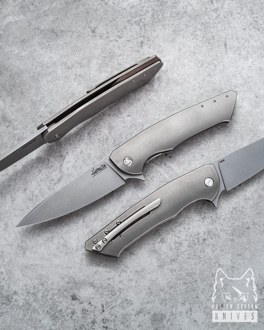 NÓŻ SKŁADANY FOLDER SLIM 9 M390 HERMAN 