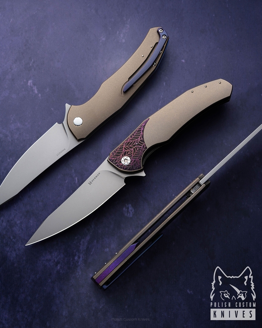 NÓŻ SKŁADANY FOLDER ISHTAR #0725 MAGNACUT HERMAN KNIVES