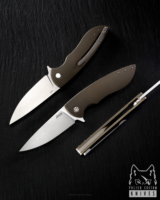 NÓŻ SKŁADANY FOLDER STING 421 ELMAX HERMAN KNIVES