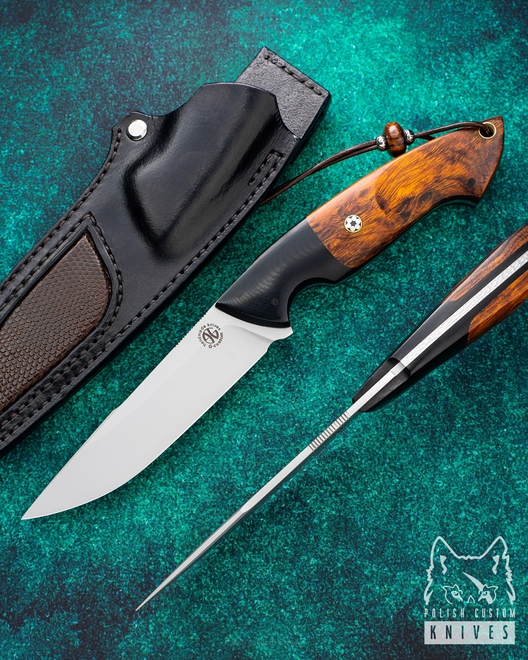 NÓŻ EKSKLUZYWNY MYŚLIWSKI SAURON 6 M390 G-CUSTOM 