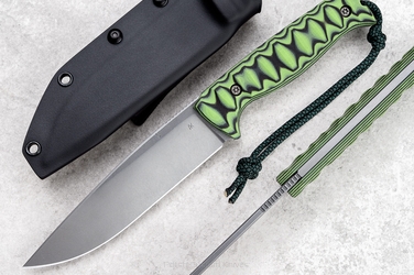 NÓŻ SURVIVALOWY AGOR 140 O2 G10 TOXIC ZIELONY AK