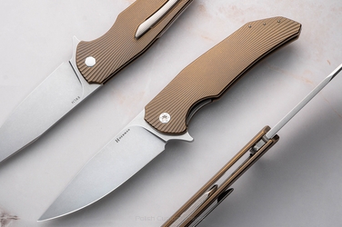 NÓŻ SKŁADANY FOLDER DRAGONFLY #0526 RWL34 HERMAN KNIVES
