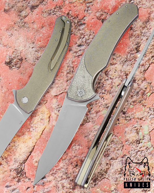 NÓŻ SKŁADANY FOLDER ISHTAR 296 M398 HERMAN KNIVES