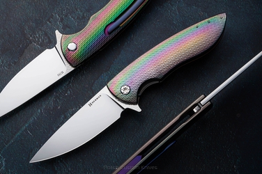 NÓŻ SKŁADANY FOLDER STING #0875 M390 OERLIKON HERMAN KNIVES