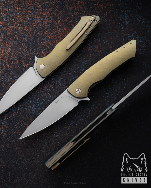 NÓŻ SKŁADANY FOLDER SLIM #0532 MAGNACUT HERMAN KNIVES