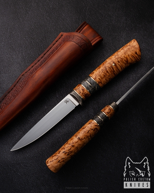 NÓŻ MYŚLIWSKI SURVIVALOWY HUNTER 2 KARUD KNIVES