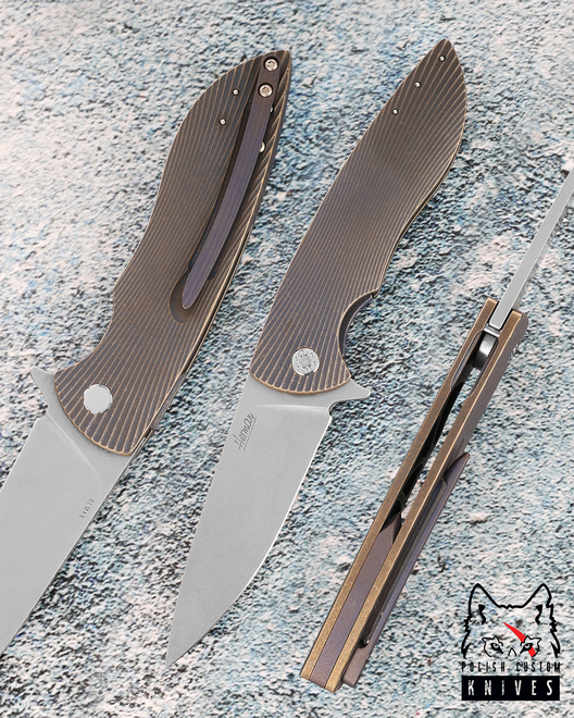 NÓŻ SKŁADANY FOLDER STING 409 ELMAX HERMAN KNIVES