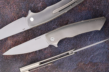 NÓŻ SKŁADANY FOLDER SLIM #0705 M390 HERMAN KNIVES