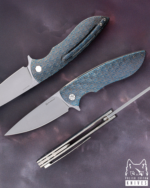 NÓŻ SKŁADANY FOLDER STING #0773 MAGNACUT TESSERACT HERMAN KNIVES
