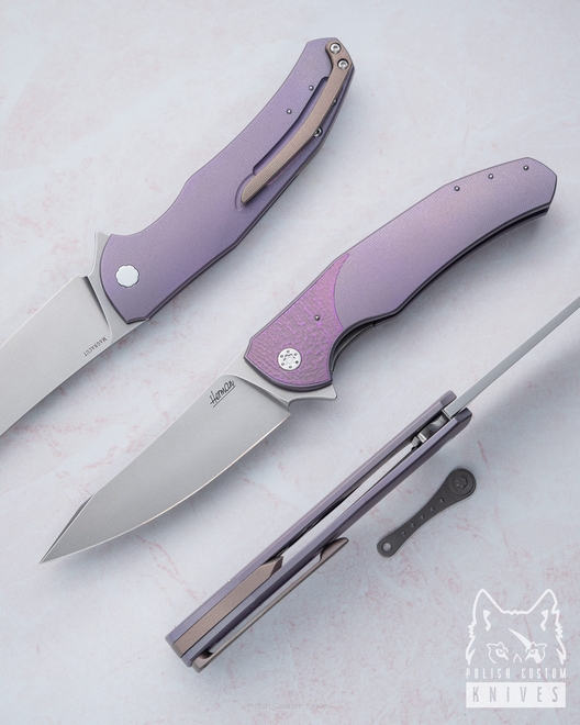 NÓŻ SKŁADANY FOLDER ISHTAR 304 MAGNACUT HERMAN KNIVES