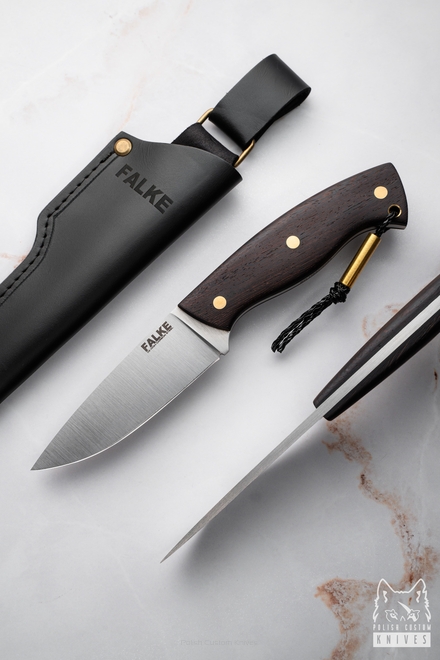 NÓŻ MYŚLIWSKI HUNTER STANDARD HS 391 K110 WENGE AFRYKAŃSKIE FALKE KNIVES