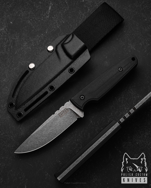 NÓŻ BUSHCRAFTOWY SURVIVALOWY HANDIE 3 NMV G10 ACID STONEWASH ZA-PAS