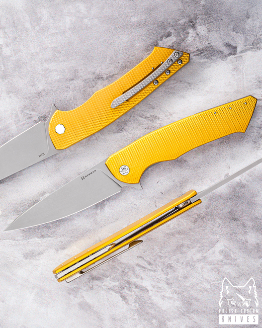 NÓŻ SKŁADANY FOLDER SLIM #0617 M398 OERLIKON HERMAN KNIVES