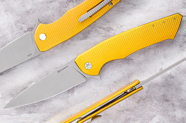 NÓŻ SKŁADANY FOLDER SLIM #0617 M398 OERLIKON HERMAN KNIVES