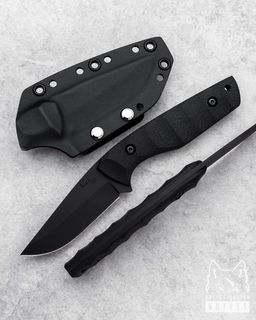 NÓŻ EDC DROMADER BLACK G10  LKW