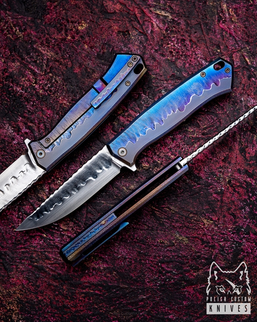 NÓŻ SKŁADANY, FOLDER ARSEN KD PIMPED BY MICHO