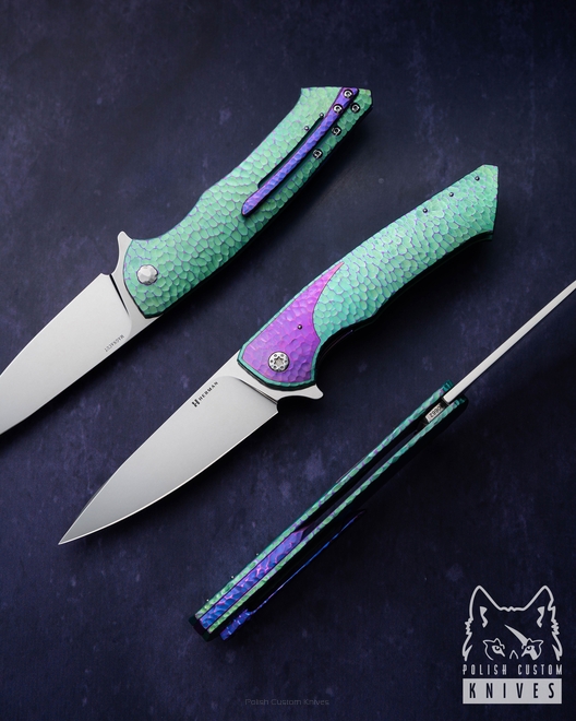 NÓŻ SKŁADANY FOLDER SLIM #0662 MAGNACUT HERMAN KNIVES