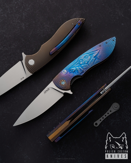 NÓŻ SKŁADANY FOLDER MICRO STING GROGU 3 M398 HERMAN PIMPED by MICHO