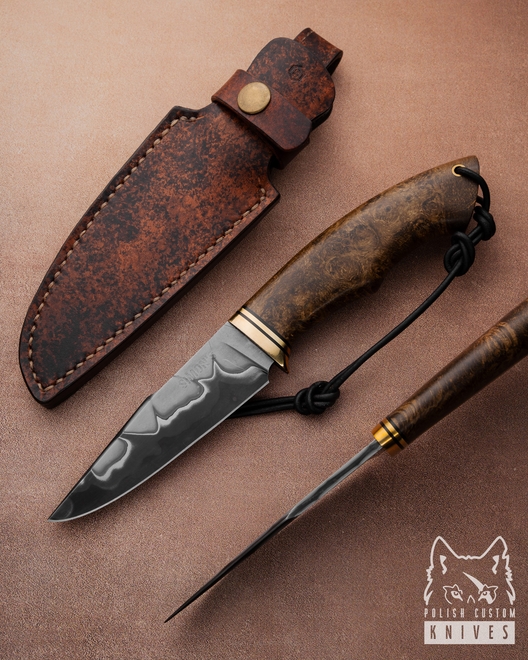 NÓŻ MYŚLIWSKI EKSKLUZYWNY BUMBLEBEE 2 SAN MAI SIMON'S KNIVES
