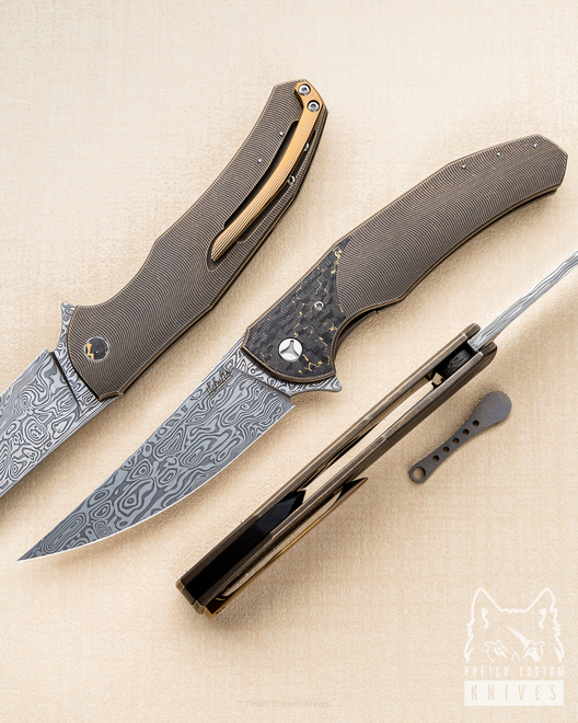 NÓŻ SKŁADANY FOLDER ISHTAR 11 DAMASTEEL