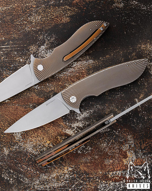 NÓŻ SKŁADANY FOLDER STING #0838 MAGNACUT HERMAN KNIVES