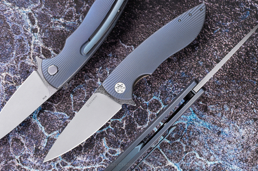 NÓŻ SKŁADANY FOLDER MICRO STING 285 M390 HERMAN KNIVES